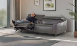 Divano recline piede alto  - poggia testa multi comfort 
