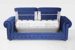 Divano mod. chesterfield - fase di apertura