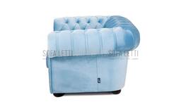 Poltrona Chester con Swarowski lato