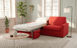 Divano con 2 letti singoli per utilizzo quotidiano per adulti e ragazzi