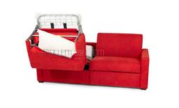 Particolare della spalliera con box porta guanciale 