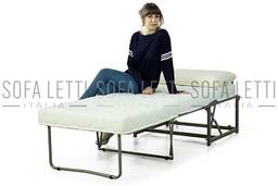 Pouf con letto aperto - materasso comfort