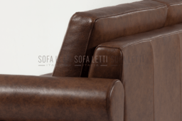 divano 3 posti vista laterale 