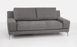 Piedi h.15 cm.  acciaio satinato