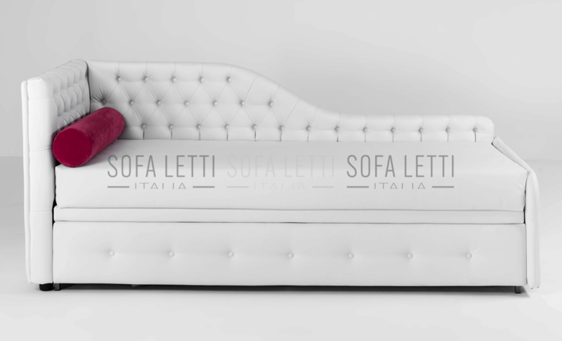 divano dormosa doppio letto estraibile - mod 1555