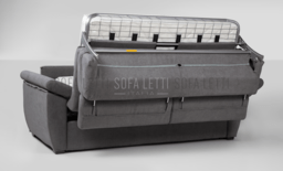 schienale con box porta coperta chiusura con cerniera 