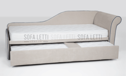 divano dormosa con due letti singoli affiancati utilizzabile come letto matrimoniale