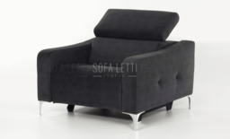 Poltrona recline tessuto