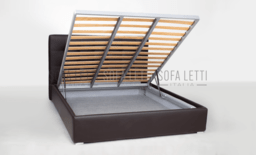 Letto con box contenitore