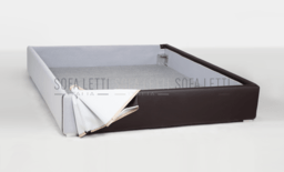 Letto con sommier sfoderabile