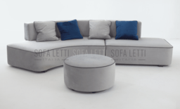 Divano curvo componibile