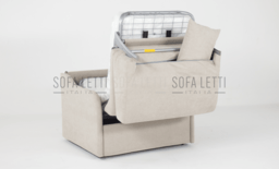 Poltrona roller salva spazio - portaguanciale