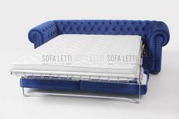 Divano mod. Chester con letto matrimoniale materasso H 13/14 cm