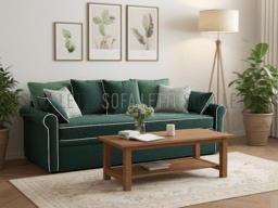 Divano doppio letto estraibile mod. 2185 doghe di alta qualità in legno