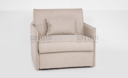 Poltrona letto salva spazio - materasso h.18 cm. mod. 0175