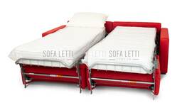 divano con 2 letti singoli 