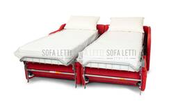 divano aperto a letto 