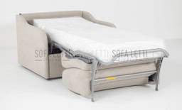 Poltrona letto salva spazio materasso 195x70 spessore 18 cm.