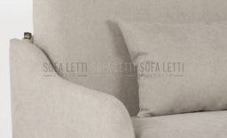 Poltrona letto salva spazio - materasso h.18 cm. mod. 0250